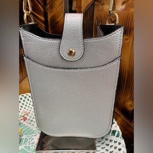 Elegant Silver Women's Bag